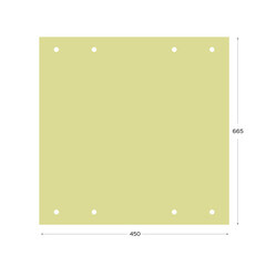 Коврик для виброплиты SVR-100T полиуретановый Patriot 645х450 мм (540123101) - фото 3