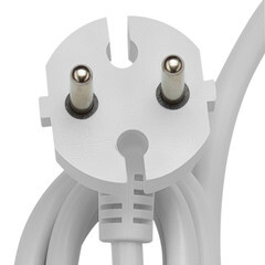 Удлинитель Düwi 3 розетки 1,5 м ПВС 2х0,75 кв.мм 10 А 2,2 кВт белый (32001 4) - фото 7