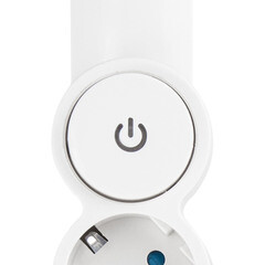 Удлинитель Düwi 3 розетки 3 м ПВС 3х0,75 кв.мм 10 А 2,2 кВт с кнопкой белый (32008 3) - фото 6