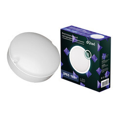 Изображение товара Светильник светодиодный накладной Duwi ДБП-18 4000К 18 Вт IP65 белый с датчиком движения опал (25123 1)