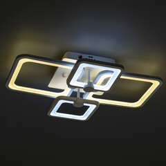 Люстра светодиодная потолочная Ritter Spoleto 100 Вт 2700-6400К 34 кв.м (52032 0) - фото 11