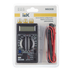 Мультиметр портативный IEK Universal M830B (TMD-2B-830) - фото 2