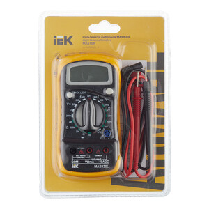 Мультиметр портативный IEK Master MAS830L (TMD-3L-830) — купить в Санкт ...