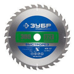 Диск пильный по дереву Зубр 300х32х2 мм 32 зуба (36901-300-32-32_z01) - фото 1