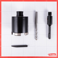 Коронка алмазная по бетону 68 мм SDS-plus Trio-Diamond (GC786) - фото 2