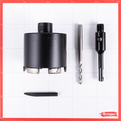 Коронка алмазная по бетону 80 мм SDS-plus Trio-Diamond (GC788) - фото 2