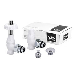 Изображение товара Комплект терморегулирующий угловой SR Rubinetterie Floral Old Style 1/2 для радиатора (K371-1500VC0A)