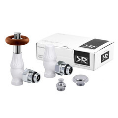 Изображение товара Комплект терморегулирующий угловой SR Rubinetterie Old Style 1/2 для радиатора (K367-1500VC0A)