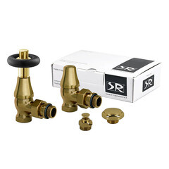 Изображение товара Комплект терморегулирующий угловой SR Rubinetterie Old Style 1/2 для радиатора (K367-1500Z000)