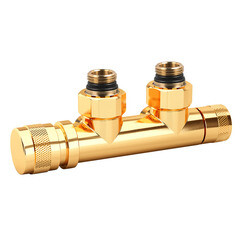 Изображение товара Узел нижнего подключения угловой SR Rubinetterie Tondera 1/2 НР(ш) х 3/4 НР(ш) для радиатора (0694-1500D0E0)