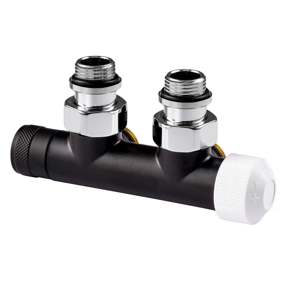 Изображение товара Узел нижнего подключения угловой SR Rubinetterie Tondera 1/2 х 3/4 НР для радиатора