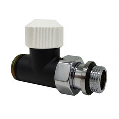 Изображение товара Клапан термостатический SR Rubinetterie Tondera 1/2 НР(ш) х 3/4 НР(ш) ЕК для радиатора (0635-1500VCES)