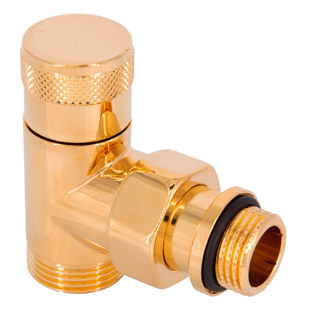 Изображение товара Запорный угловой клапан SR Tondera 1/2 на 3/4 для радиаторов Италия