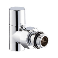 Изображение товара Клапан регулирующий угловой SR Rubinetterie Tondera Light 1/2 ВР(г) х 1/2 НР(ш) для радиатора (0774-1500C000)