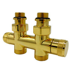 Изображение товара Узел нижнего подключения SR Rubinetterie Tondera 1/2 НР(ш) х 3/4 НР(ш) ЕК для радиатора (0692-1500D0E0)