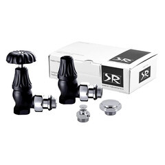 Изображение товара Комплект терморегулирующий угловой SR Rubinetterie Floral Old Style 1/2 для радиатора (K337-1500VC0S)