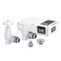 Изображение товара Комплект терморегулирующий угловой SR Rubinetterie Floral Old Style 1/2 для радиатора (K337-1500VC0A)