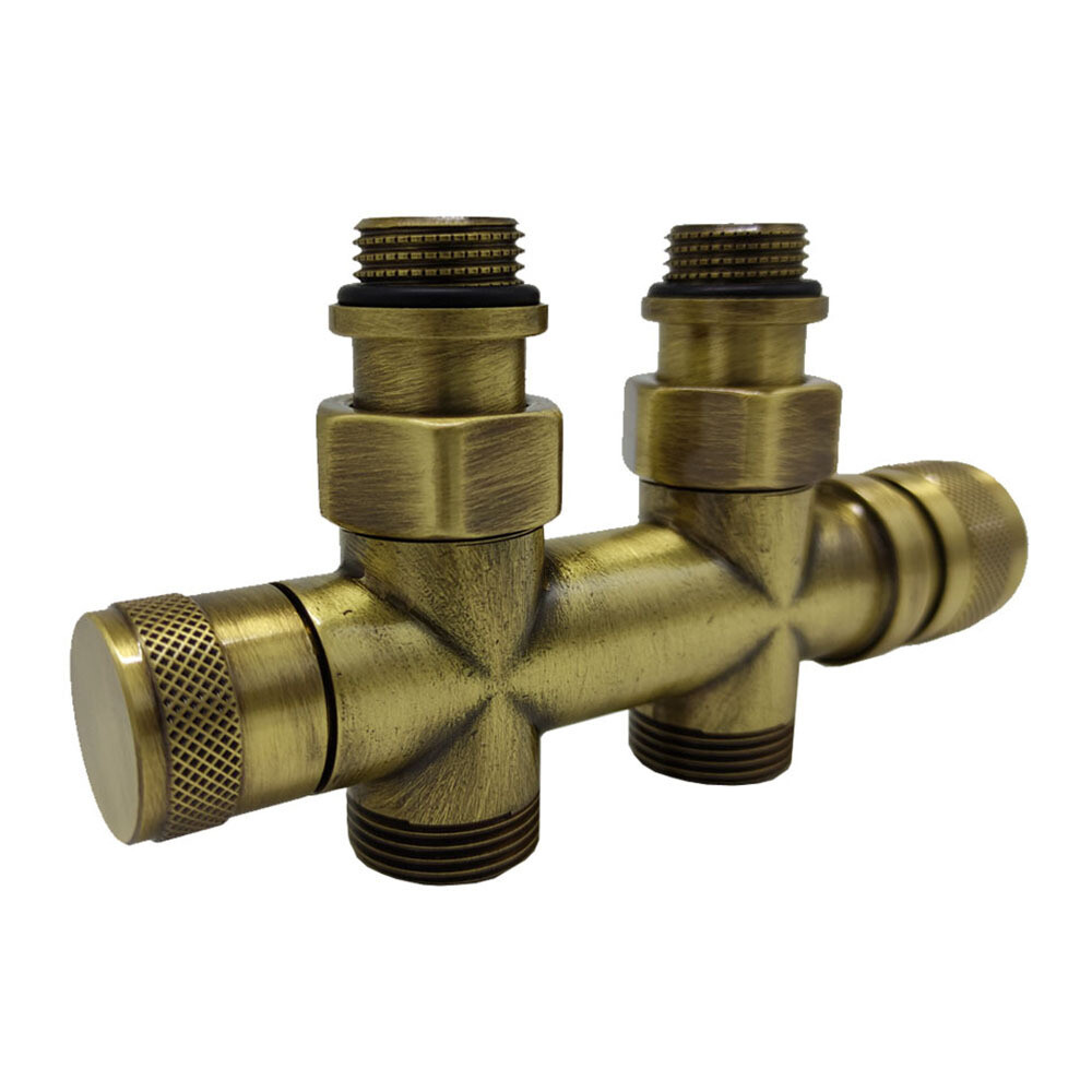 Изображение товара Узел нижнего подключения SR Rubinetterie Tondera 1/2 НР х 3/4 НР ЕК латунь бронза