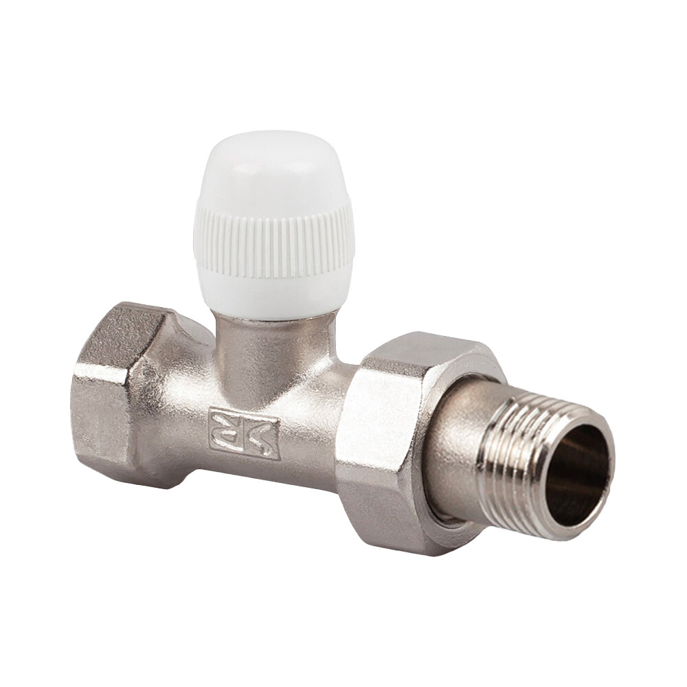Изображение товара Клапан запорный SR Rubinetterie Universal 1/2 ВР(г) х 1/2 НР(ш) для радиатора (A524-1500N000)