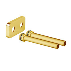 Изображение товара Трубки SR Rubinetterie декоративные 15 мм для радиатора бронза (A494-1500ZE15)