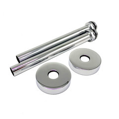 Изображение товара Трубки SR Rubinetterie декоративные 15 мм для радиатора с отражателем хром (A491-1500CE15)