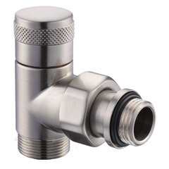 Изображение товара Клапан запорный угловой SR Rubinetterie Tondera 1/2 НР(ш) х 3/4 НР(ш) ЕК для радиатора (0673-1500NSE0)