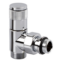 Изображение товара Клапан регулирующий угловой SR Rubinetterie Tondera 1/2 НР(ш) х 3/4 НР(ш) ЕК для радиатора (0623-1500C0E0)