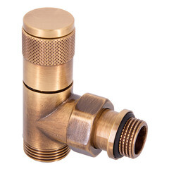 Изображение товара Клапан регулирующий угловой SR Rubinetterie Tondera 1/2 НР(ш) х 3/4 НР(ш) ЕК для радиатора (0623-1500Z0E0)