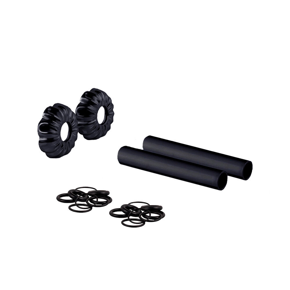 Изображение товара Трубки SR Rubinetterie для радиатора 18-20 мм черные матовые