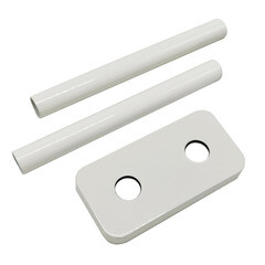 Изображение товара Трубки SR Rubinetterie декоративные 10-16 мм для радиатора с отражателем белые (0494-1000V16A)