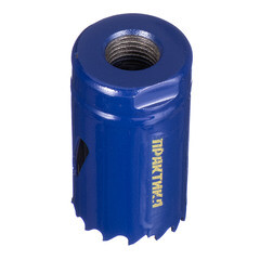 Коронка биметаллическая Практика (035-943) универсальная d29 мм - фото 4