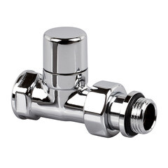 Изображение товара Клапан запорный SR Rubinetterie Ovus 1/2 ВР(г) х 1/2 НР(ш) для радиатора (0454-1500C000)