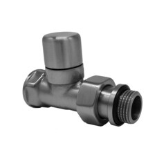 Изображение товара Клапан запорный SR Rubinetterie Ovus 1/2 ВР(г) х 1/2 НР(ш) для радиатора (0454-1500VC0N)