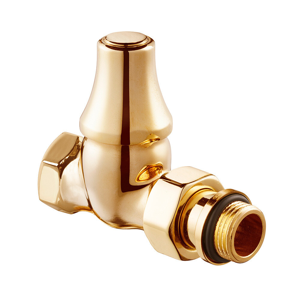 Изображение товара Клапан запорный SR Rubinetterie Old Style 1/2 ВР для радиаторов итальянское качество