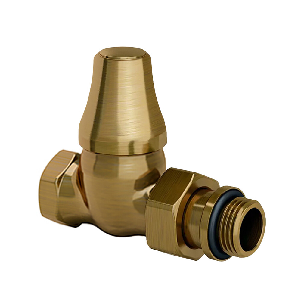 Изображение товара Клапан запорный SR Rubinetterie Old Style 1/2 ВР х 1/2 НР латунь для радиатора