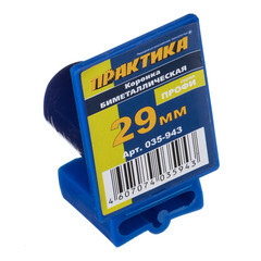 Коронка биметаллическая Практика (035-943) универсальная d29 мм - фото 2