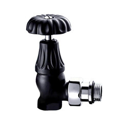 Изображение товара Клапан регулирующий угловой SR Rubinetterie Floral Old Style 1/2 ВР(г) х 1/2 НР(ш) для радиатора (0337-1500VC0S)