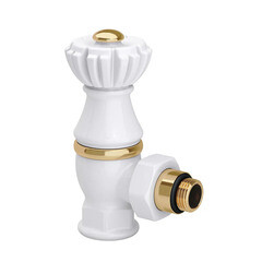 Изображение товара Клапан регулирующий угловой SR Rubinetterie Liberty 1/2 ВР(г) х 3/4 НР(ш) для радиатора (0325-2000V00A)