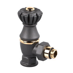 Изображение товара Клапан регулирующий угловой SR Rubinetterie Liberty 1/2 ВР(г) х 3/4 НР(ш) для радиатора (0325-2000V00P)