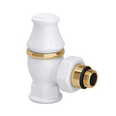 Изображение товара Клапан запорный угловой SR Rubinetterie Liberty 1/2 ВР(г) х 3/4 НР(ш) для радиатора (0323-2000V00A)