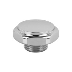 Изображение товара Заглушка правая SR Rubinetterie 1/2 НР(ш) для радиатора хром (0322-1500C000)