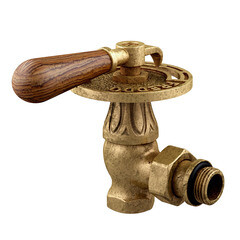 Изображение товара Клапан регулирующий угловой SR Rubinetterie Belle Epoque 1/2 ВР(г) х 1/2 НР(ш) для радиатора (0310-1500Z000)