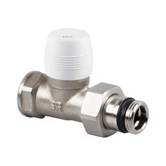 Изображение товара Клапан запорный SR Rubinetterie Italia 1/2 ВР(г) х 1/2 НР(ш) для радиатора (0204-1500N000)