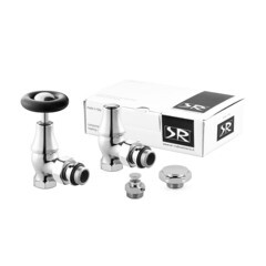 Изображение товара Комплект терморегулирующий угловой SR Rubinetterie Old Style 1/2 для радиатора (K390-1500C000)