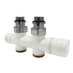 Изображение товара Узел нижнего подключения SR Rubinetterie Tondera 1/2 НР(ш) х 3/4 НР(ш) ЕК для радиатора (0682-1500VCEA)