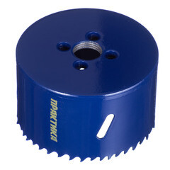 Коронка биметаллическая Практика (036-049) универсальная d76 мм - фото 3