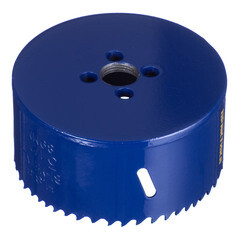 Коронка биметаллическая Практика (036-063) универсальная d89 мм - фото 2