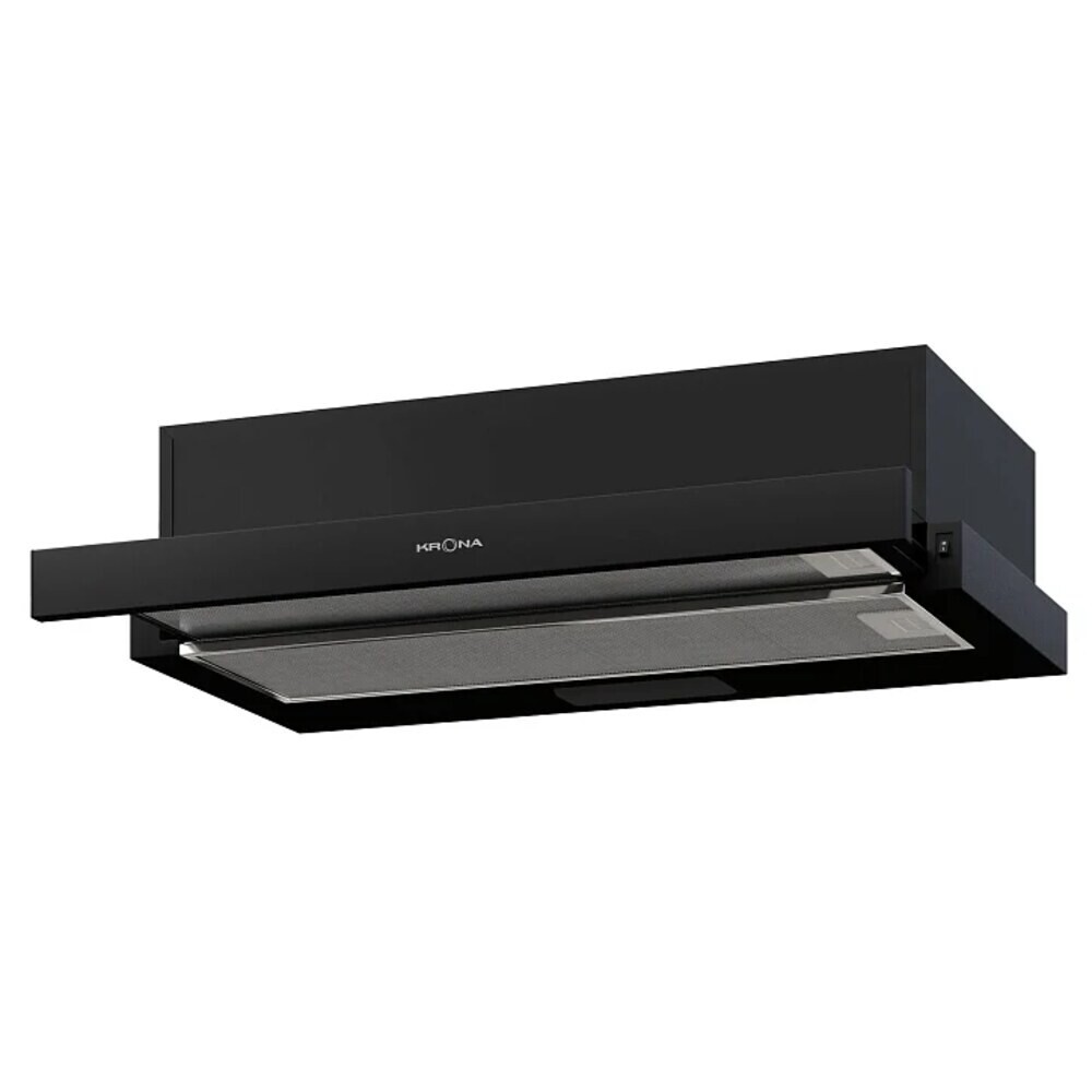 Изображение товара Кухонная вытяжка встраиваемая Krona Kamilla 50 см черная
