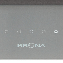 Кухонная вытяжка наклонная Krona Mysterium 60 см серая - фото 5