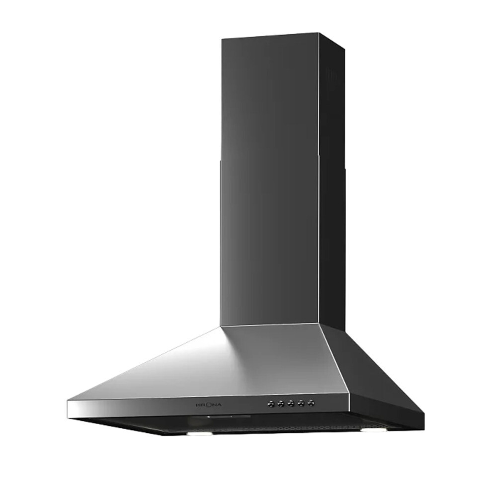 Изображение товара Вытяжка Krona Brief 650 м³/ч с подсветкой, турецкая сборка, кнопочное управление